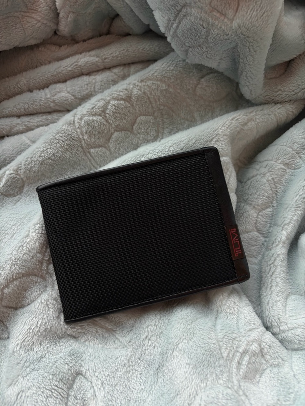 TUMI Black Bifold Wallet